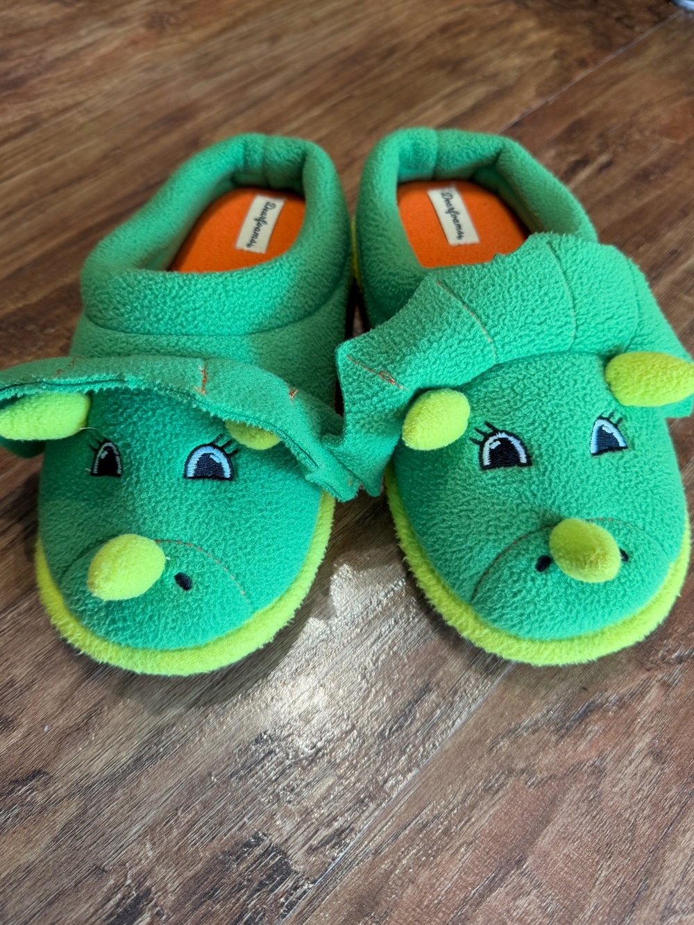 Dearfoams Dinosaur Slippers